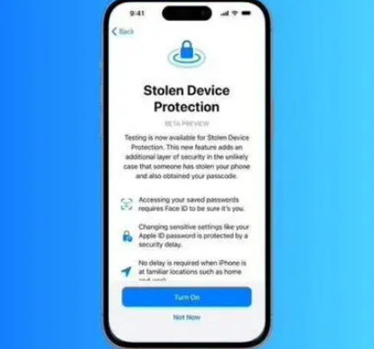浏阳苹果授权维修店分享被盗设备保护功能开启方法 