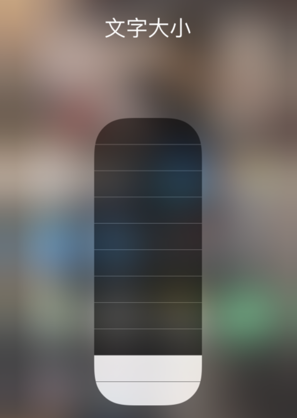 浏阳苹果手机维修分享小技巧：在 iPhone 控制中心快速调节字体大小 