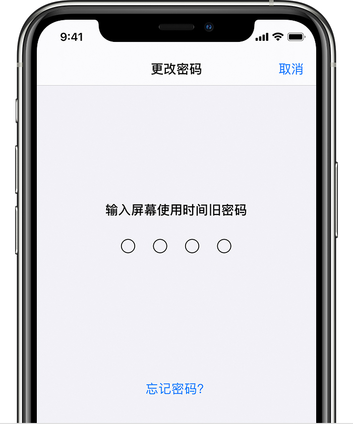 浏阳苹果手机维修分享iOS 14 忘记屏幕使用时间密码怎么办 